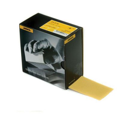 MRK23584320 image(0) - Mirka Abrasives Bulldog Gold 23584320 23 Series Semi-Open Coated Abrasive Sheet Roll, 2-3/4 in W x 40 yd L, P320 Grit
