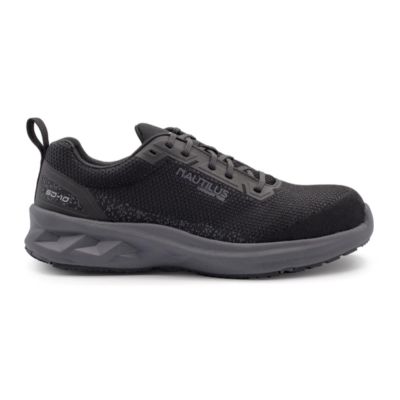 FSIN5120-8EE image(0) - Nautilus Safety Footwear SPRINGWATER SD10 - Men's Low Top Shoe - CT|SD|SF|SR - Black / Grey - Size: 8 - 2E - (Extra Wide)