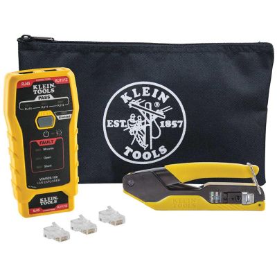 KLEVDV026813 image(0) - Klein Tools Cable Installation Kit for Pass-Thru&trade;