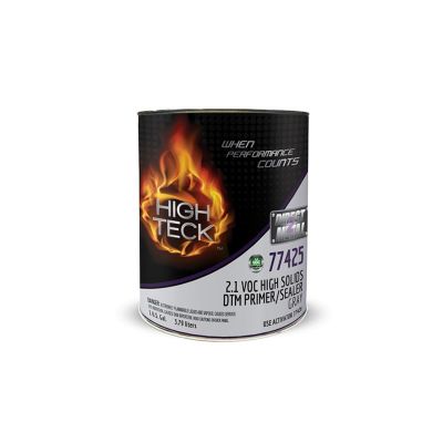 HIT77425-1 image(0) - High Teck Products 77425-1 High Solids Primer/Sealer, 1 gal, Gray, 2.1 lb/gal VOC, 4:1 Mixing