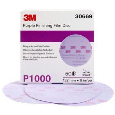 MMM30669 image(0) - Hookit Abrasive Disc 260L 6" P1000 50pack