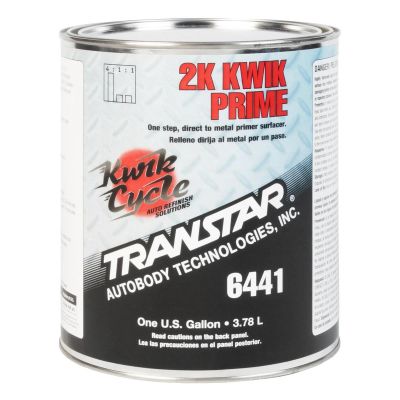 TRP6441 image(0) - Transtar Autobody Products 6441 - 2K Kwik Primer - 1 Gallon Can - Gray - 4:1 or 4:1:1 Mixing