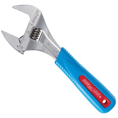 CHA8WCB image(0) - Channellock 8WCB 8 Inch CODE BLUE WideAzz Adjustable Wrench