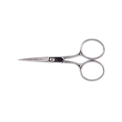 KLEG404LR image(0) - Klein Tools Embroidery Scissor with Large Ring, 4-Inch