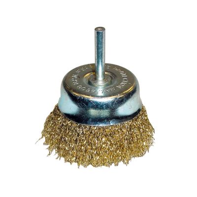 KTI79216 image(1) - K Tool International BRUSH 3" CRIMPED CUP COARSE