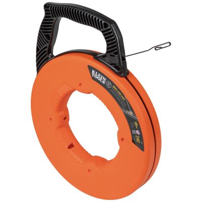 KLE56331 image(0) - Klein Tools Steel Fish Tape, 1/8-Inch x 50-Foot