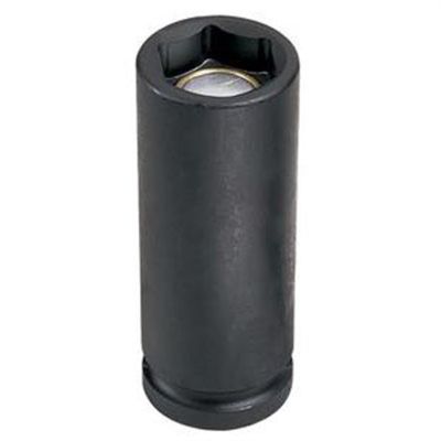 GRE2020MDG image(0) - Grey Pneumatic 1/2" Drive x 20mm Magnetic Deep Socket