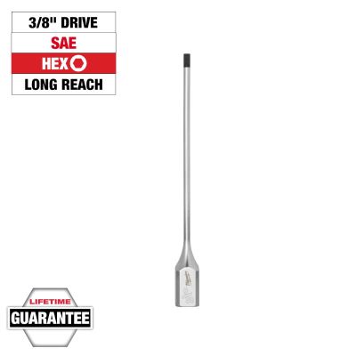 MLW45-34-1075 image(0) - Milwaukee Tool 3/8 Inch Drive 9/64 Inch Long Hex Bit Socket