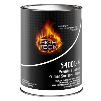 HIT54001-4 image(0) - High Teck Products High Teck 54001-4 Premium Lacquer Primer Surfacer Black