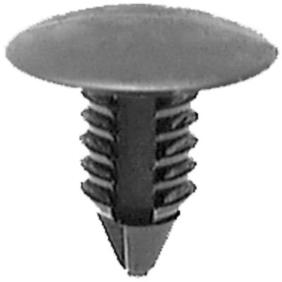 AVC10831 image(0) - AUVECO 10831 Single Head Type 1 Fender and Bumper Shield/Trim Panel Retainer, 11/16 in Dia Head, Nylon, Black