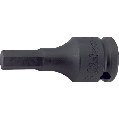 KKN13012M-52-8 image(0) - Ko-ken USA 13012M.52-8 3/8 Sq. Dr. Bit Socket 8mm Hex Length 52mm