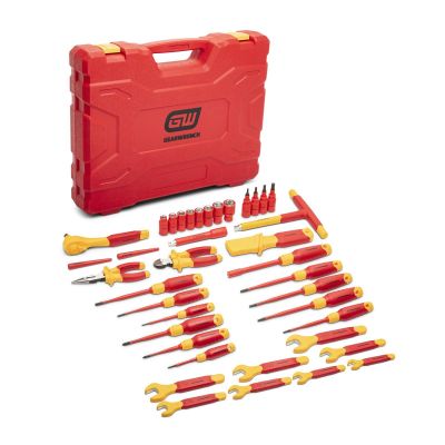 KDTGWVDE39 image(0) - GEARWRENCH 39 Piece VDE Insulated Tool Set