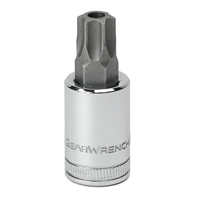 KDT80668 image(0) - GearWrench 1/2 Inch Drive Tamper-Proof Torx Bit Socket T60