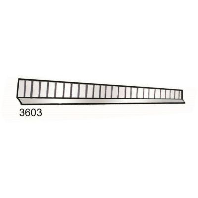 EZF3603 image(0) - EZ Fix 3603 Super Flexible Edge Repair Panel, 2-3/4 in H x 3/4 in W x 36 in L, 20 ga, Sheet Metal