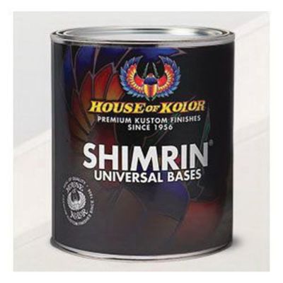 HOKS2-26-Q01 image(0) - House Of Kolor SHIMRIN2 S2-26-Q01 Solid Basecoat Series Universal Basecoat, 1 qt Can, Bright White