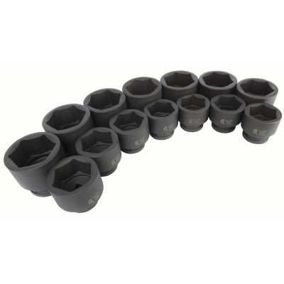 SUN5616 image(0) - SUNEX 14-Piece 1 in. Drive Fractional SAE F