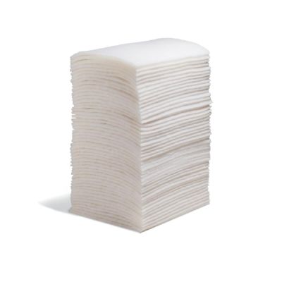 NPGMAT209 image(0) - New Pig Thick Liquids Absorbent Mat Pad - 18 Inch x 22 Inch - 50 Pack