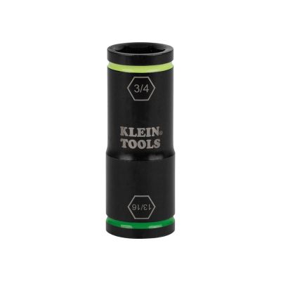 KLE66070 image(0) - Klein Tools Flip Impact Socket Set, 7-Piece