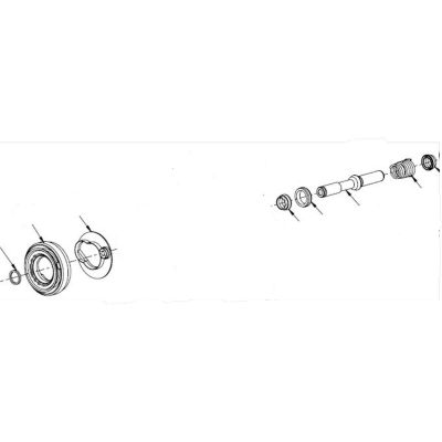 DYM905338 image(0) - Devilbiss 905338 Spray Gun Repair Kit, For FLG General-Purpose Pressure Spray Gun