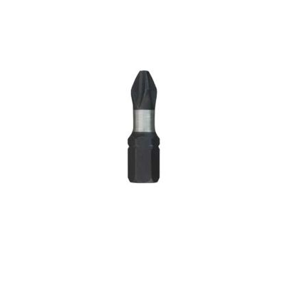 MLW48-32-4444 image(0) - Milwaukee Tool SHOCKWAVE Impact Reduced Diameter Phillips #2 Drywall Insert Bits (2 PK)