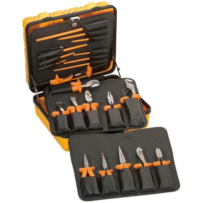 KLE33527 image(0) - Klein Tools General Purpose 1000V Insulated Tool Kit 22-Piece