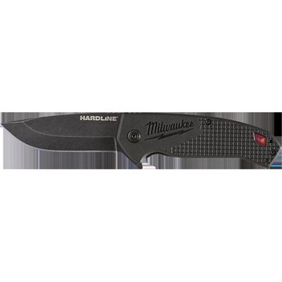MLW48-22-1994 image(0) - Milwaukee Tool 3&rdquo; HARDLINE Smooth Blade Pocket Knife