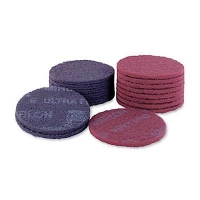 MRK18241447 image(0) - Mirka Abrasives Mirlon 18-241-447 18 Series Non-Woven Scuff Disc, 6 in Dia, 360 Grit