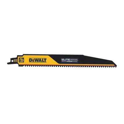 DWTDWAR956CT-1NC image(0) - DEWALT Elite - 9In 6Tpi Ct Recip Bld-1Pk