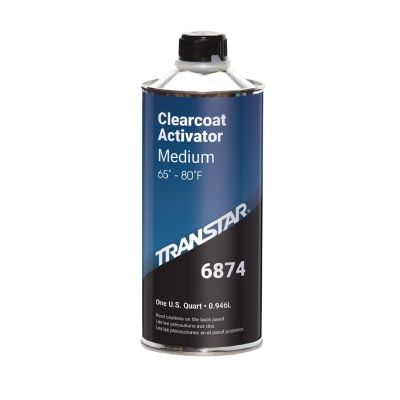 TRP6874 image(0) - Transtar Autobody Products 6874 - 6800 Series Extra Solids Activator - 1 qt Can - Clear - Liquid - Use With: Acrylic Urethane Clearcoat