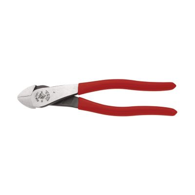 KLED2388 image(0) - Klein Tools Diagonal Cutting Pliers, High-Leverage, Angled Head, 8-Inch