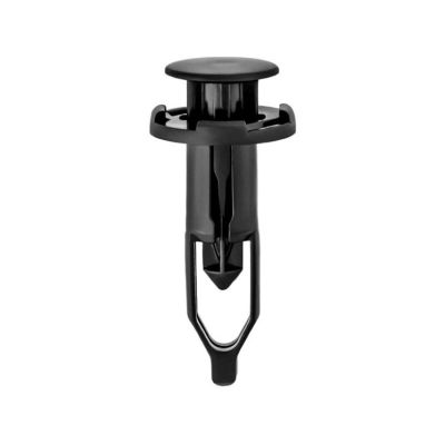 AVC20931 image(0) - AUVECO 20931 Push-Type with Closed End Bumper Cover and Grille Retainer, 18 mm Dia Head, Nylon, Black