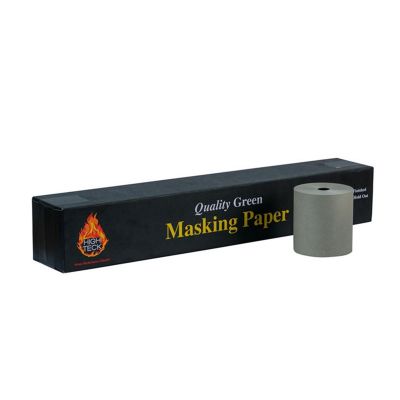 HITMP150G-6 image(0) - High Teck Products MP150G-6 Masking Paper, 6 in W x 500 ft L, Green, 35 lb Basis