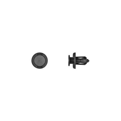 DCO9282 image(0) - Disco Automotive Hardware 9282PK Push-Type Retainer, 16 mm L Stem x 25/64 in Hole, Nylon, Black