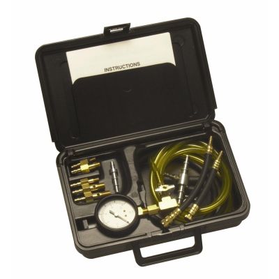 SGT56250 image(0) - SG Tool Aid Multi-Port Fuel Injection Pressure Tester System with Quick Couplers for Domestic & Foreign Vehicles in Storage Case