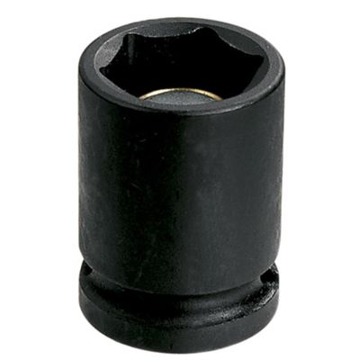 GRE2010MG image(0) - Grey Pneumatic 1/2" Drive x 10mm Magnetic Standard Socket
