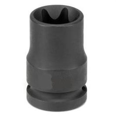 GRE2116ET image(0) - Grey Pneumatic 1/2" Drive x E16 External Star Impact Socket