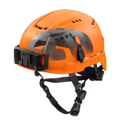 MLW48-73-1362 image(0) - Milwaukee Tool BOLT Orange Vented Safety Helmet with IMPACT ARMOR Liner (USA) - Type 2, Class C