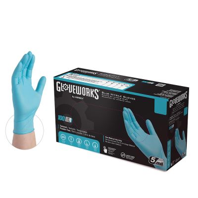 AMXINPF48100 image(0) - Gloveworks Nitrile Powder Free Gloves XL