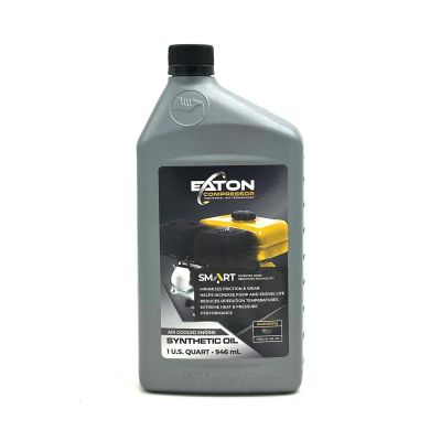 EMXOILENG101Q image(0) - Emax Compressor Airbase Air Compressor Oil; Smart Oil Blue Syn; 1 qt.