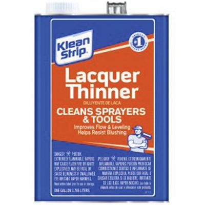 KSPQML170 image(0) - Klean Strip QML170 Lacquer Thinner, 1 qt Can, Water White