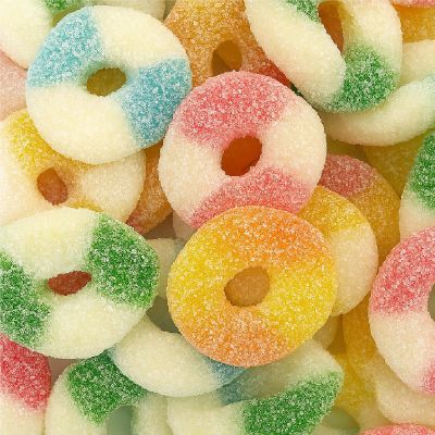 THS735496 image(0) - Tender Heifer Snack Co. Gummy Rings Mix - 10oz