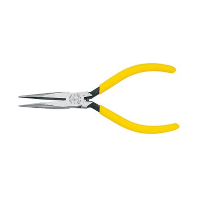 KLED307512C image(0) - Klein Tools Pliers, Needle Nose Pliers, Slim, 1/32-Inch Point Diameter, 5-Inch