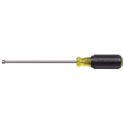 KLE6461132M image(0) - Klein Tools 11/32-Inch Magnetic Nut Driver 6-Inch Hollow Shaft