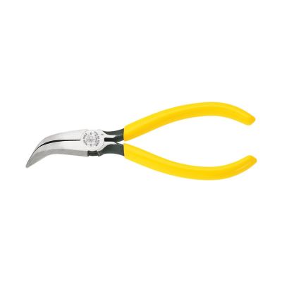 KLED3026 image(0) - Klein Tools Pliers, Curved Needle Nose Pliers, 6-1/2-Inch