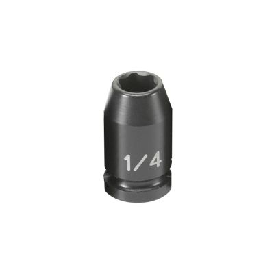 GRE908RS image(0) - Grey Pneumatic 1/4" Surface Drive x 1/4" Standard  Socket