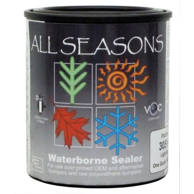 URE3051-4 image(0) - Urethane Supply Co. Polyvance 3051-4 Low VOC Waterborne Bumper Sealer, 1 qt, 20 min Drying Time, Light Gray