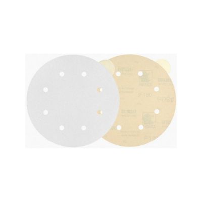 INA60-400 image(0) - Indasa USA,Inc. 60-400 Rhynostick White Line Abrasive Solid Disc, 6 in Dia, 400 Grit