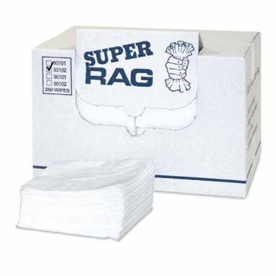 MDI93102 image(0) - MDI Pro-Series Super Rag 93102 Optimum Performance 1/4 Fold Supreme Towel, 250, 16 in L x 13 in W, Spunlace