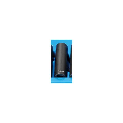 GRE2115MD image(0) - Grey Pneumatic 1/2" Drive x 15mm Deep - 12 Point Socket