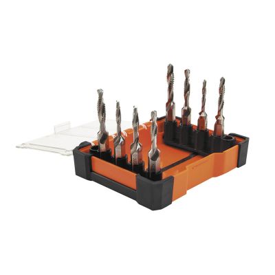 KLE32217 image(0) - Klein Tools Drill Tap Tool Kit, 8-Piece